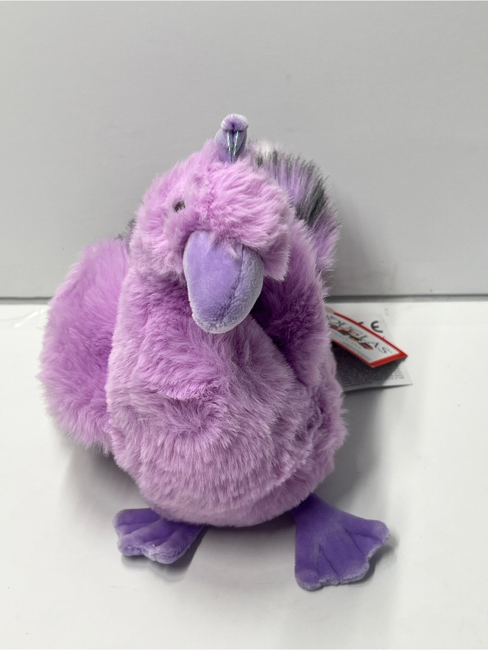 DOUGLAS Purple Soft Peacock Plush